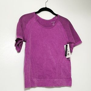 9W Active Perforated Knit Top